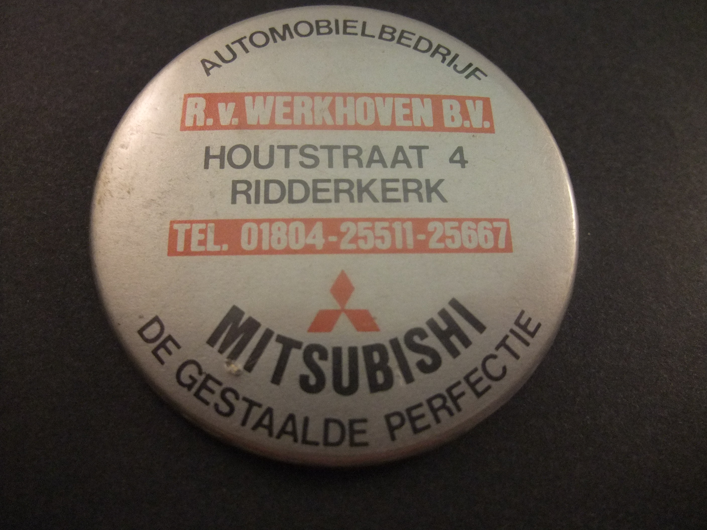 Automobielbedrijf Werkhoven, Houtstraat  Ridderkerk Mitsubishi dealer